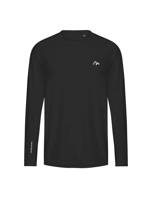 Recycled Performance Longsleeve - Black
