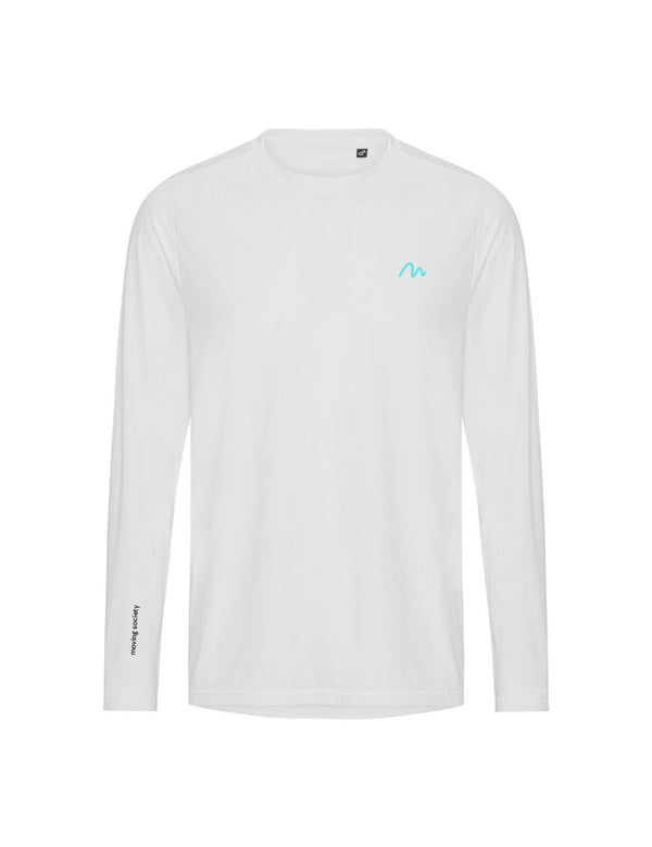 Recycled Performance Longsleeve - White